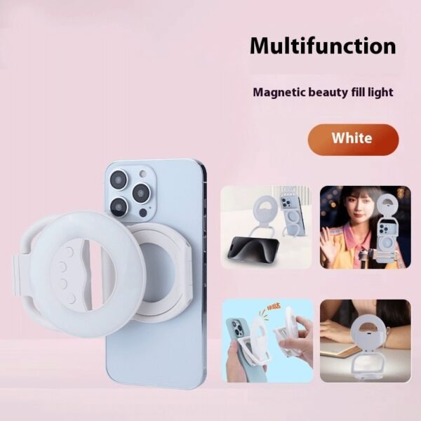 Portable Magnetic Phone Case Multifunctional Beauty Fill Light - Image 5